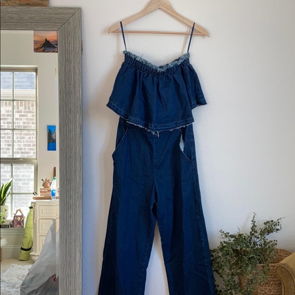 Denim jumper!